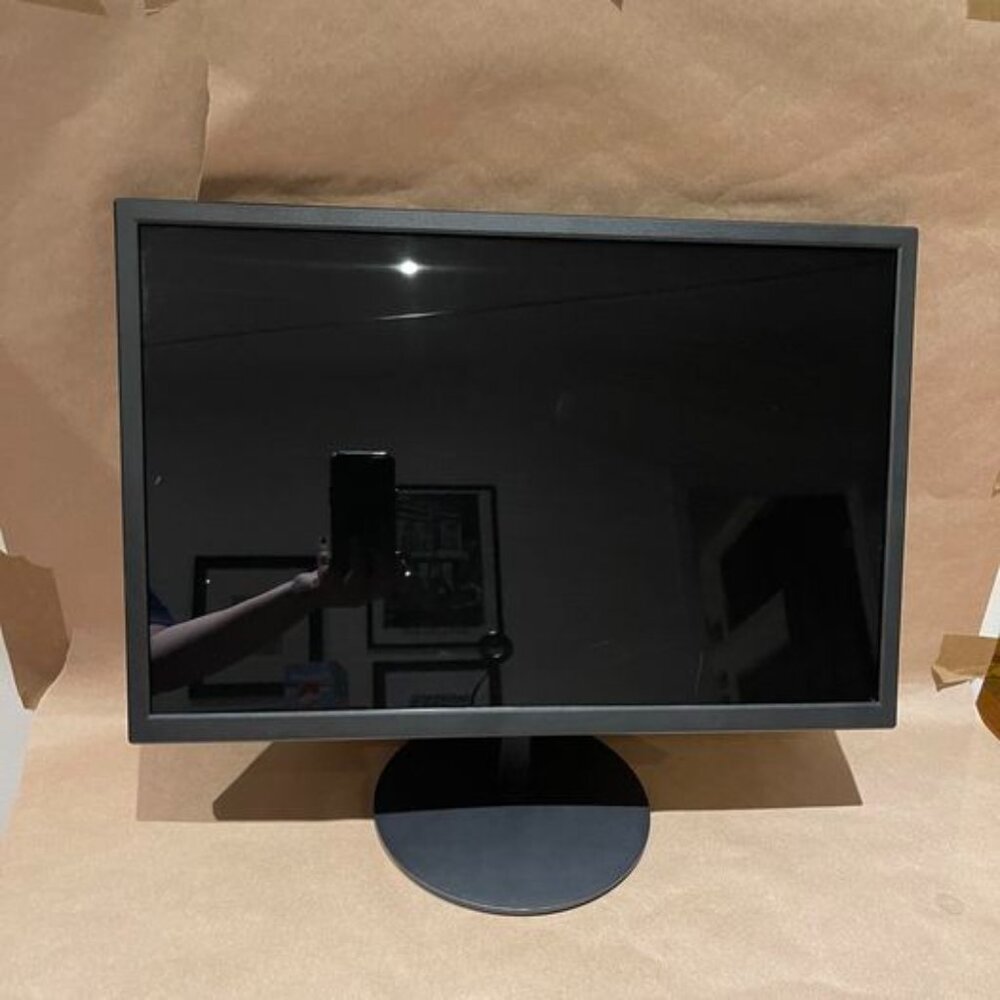 22” 1080P Thin LED Monitor with Built In Speaker (+ Power Adapter)